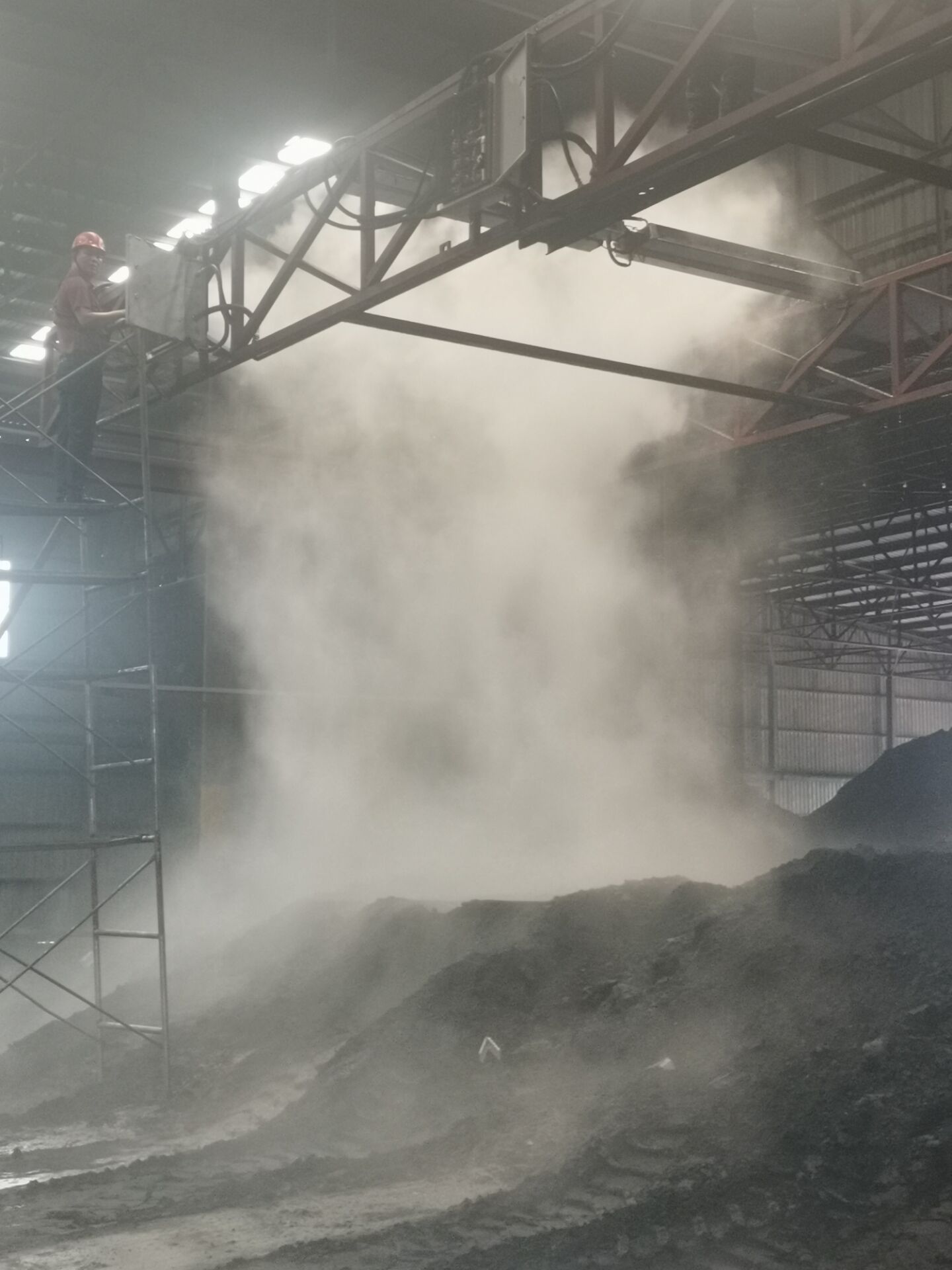 微米級干霧抑塵系統